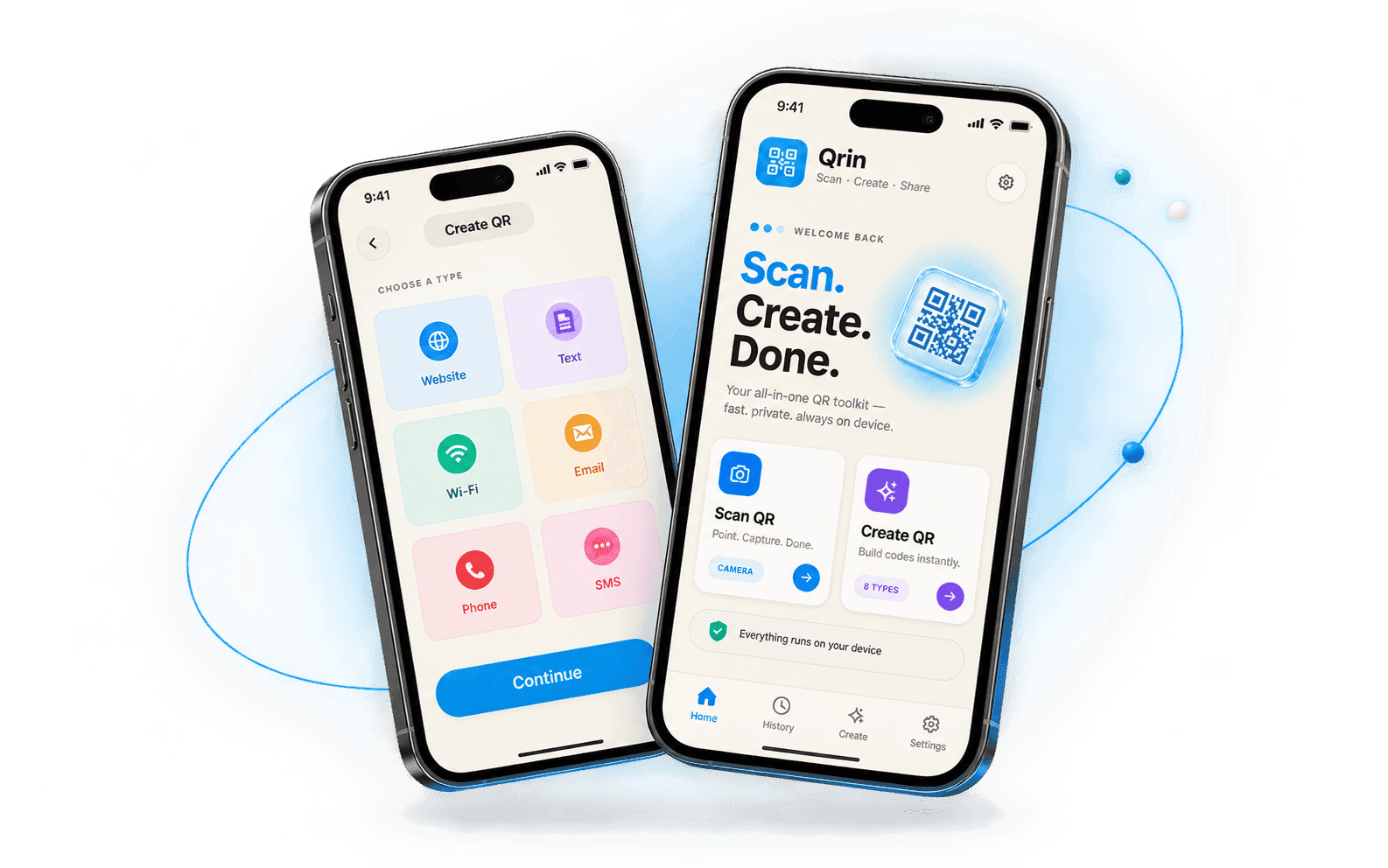 Qrin — thoughtfully designed